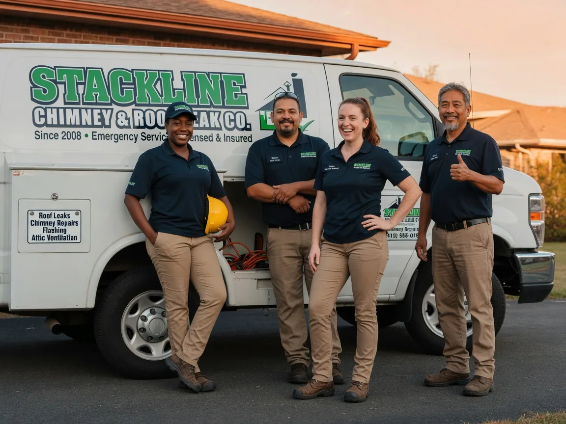 Chimney flashing repair company in Mount Carmel, SC